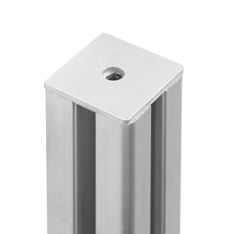eoere 10 PCS Aluminum Flat Square Washer Plate for 1-5/8" Strut Channel, for 1/4" Bolt, Solar Panel Mounting Bracket - Image 3